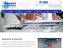 Tablet Screenshot of danmirr.co.uk